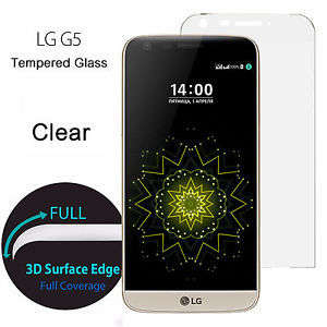 3D Curved Full Tempered Glass Film Screen Protector With Edge For LG G5, Local Stock