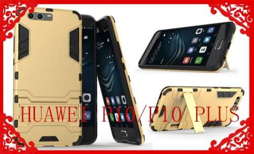 TPU+ PC 2 IN 1 Hybrid Dual Heavy Shockproof Stand Hard Back Case Cover FOR HUAWEI P10 PLUS