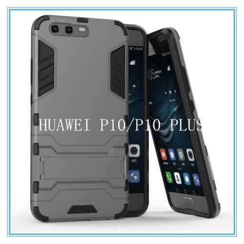 TPU+ PC 2 IN 1 Hybrid Dual Heavy Shockproof Stand Hard Back Case Cover FOR HUAWEI P10 PLUS