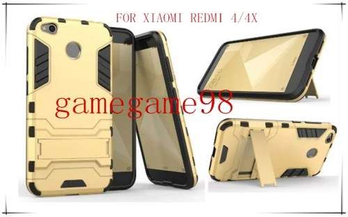TPU+ PC 2 IN 1 Hybrid Dual Heavy Shockproof Stand Hard Back Case Cover FOR XIAOMI REDMI 4/4X