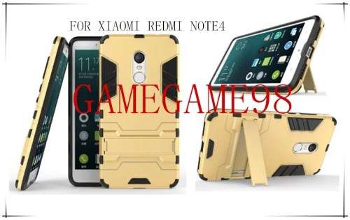 TPU+ PC 2 IN 1 Hybrid Dual Heavy Shockproof Stand Hard Back Case Cover FOR XIAOMI REDMI NOTE 4