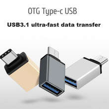 USB-C 3.1 Type C Male to USB 3.0 Female OTG Data Sync Adapter