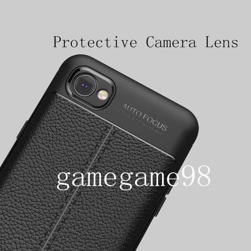 Luxury Ventilation Shockproof  Rubber TPU Case Cover For LG Q6 with tempered glass