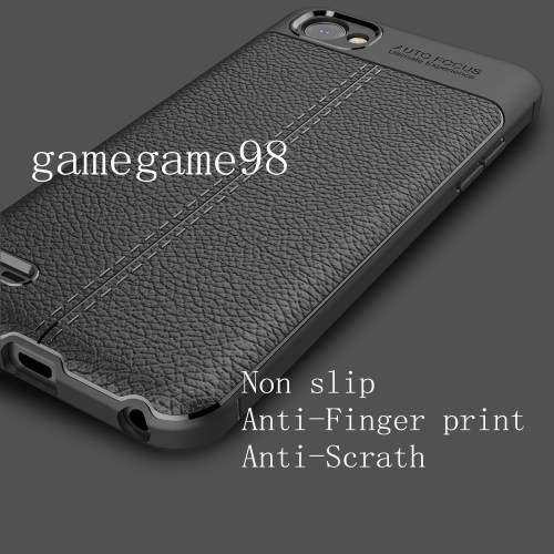 Luxury Ventilation Shockproof  Rubber TPU Case Cover For LG Q6 with tempered glass