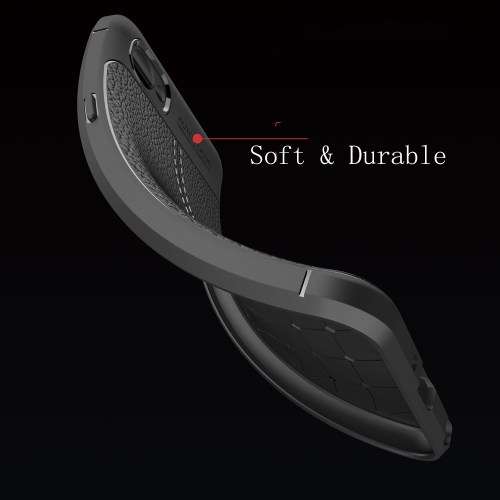 Luxury Ventilation Shockproof  Rubber TPU Case Cover For LG Q6 with tempered glass