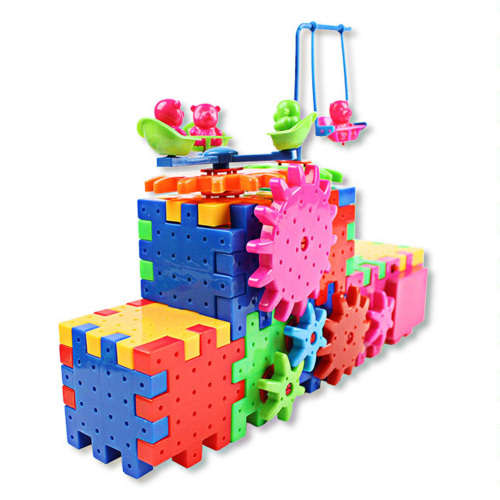 kid's in interesting dynamo electric building blocks educational toy ideal gift,LOCAL STOCK