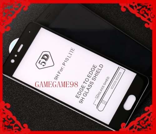 5D Curved Full Cover Tempered Glass Screen Protector For HUAWEI P10LITE P10 LITE (BLACK OR WHITE)