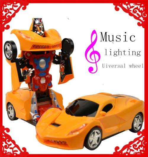 Transformer Robot Car With Music And Light For Kids Best Gift Toy ideal Christmas gift