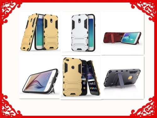 TPU+PC 2 IN 1 Hybrid Dual Heavy Shockproof Stand Back Case FOR SAMSUNG HUAWEI LG XIAOMI IPHONE NOKIA