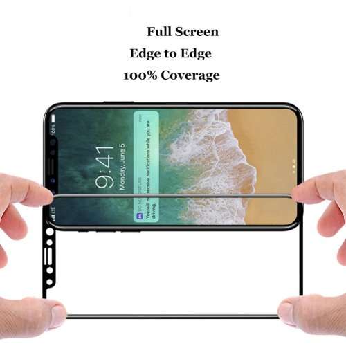 5D Curved Full Cover Tempered Glass Screen Protector For Apple Iphone X known as Iphone10