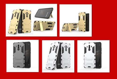 TPU+ PC 2 IN 1 Hybrid Dual Heavy Shockproof Stand Hard Back Case Cover FOR HUAWEI MATE10PRO