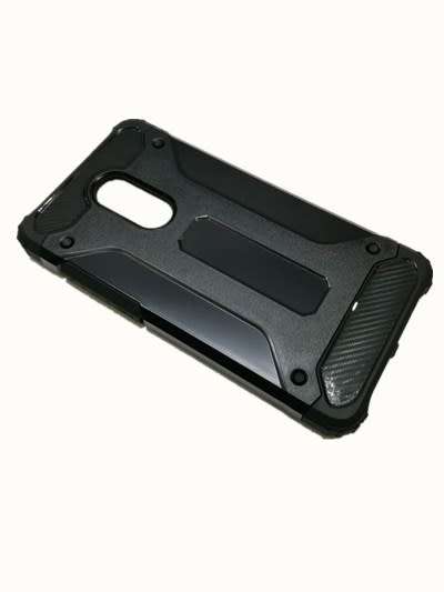 Shockproof Protective Armor BACK Case for XIAOMI REDMI NOTE4/4X   BLACK