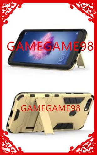 TPU+PC 2 IN 1 Hybrid Dual Heavy Shockproof Stand Back Case FOR HUAWEI P SMART FIG-LX1