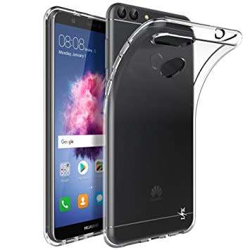 Bumper CLEAR BACK TPU  Case for Huawei P-SMART - Transparent
