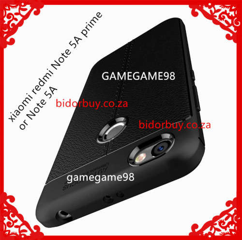 Luxury Ventilation Shockproof Rubber TPU Case for Xiaomi redmi Note5A prime &  Note5A