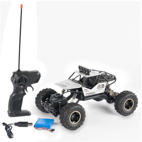 1/18 Scale 4WD Drive Rock Crawler Off-road Carros Remote Control RC Car Truck