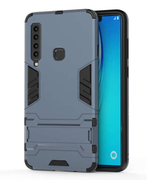 TPU+PC 2 IN 1 Hybrid Dual Heavy Shockproof Stand Back Case FOR SAMSUNG A9 2018