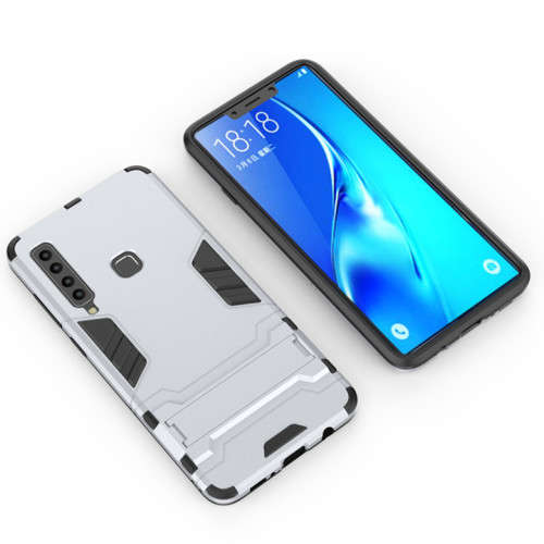 TPU+PC 2 IN 1 Hybrid Dual Heavy Shockproof Stand Back Case FOR SAMSUNG A9 2018