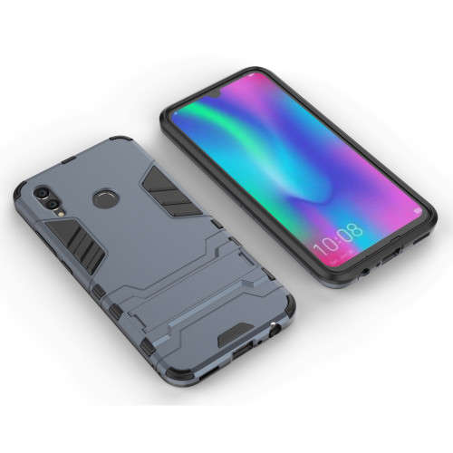 TPU+PC 2 IN 1 Hybrid Dual Heavy Shockproof Stand Back Case FOR HUAWEI P SMART 2019