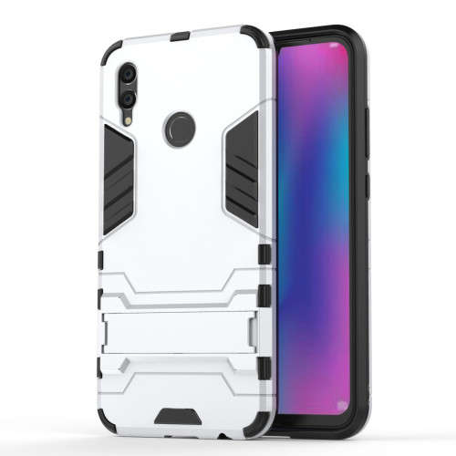 TPU+PC 2 IN 1 Hybrid Dual Heavy Shockproof Stand Back Case FOR HUAWEI P SMART 2019