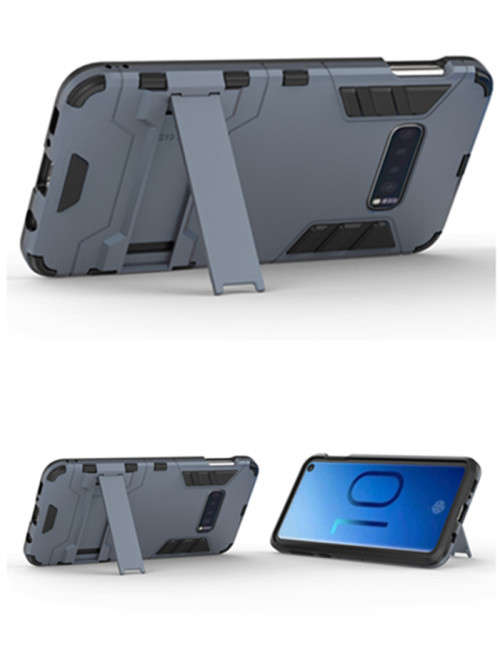 2 IN 1 Hybrid Dual Heavy Shockproof Stand Hard Back Case Cover for SAMSUNG S10e S10 Lite