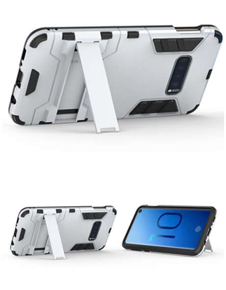 2 IN 1 Hybrid Dual Heavy Shockproof Stand Hard Back Case Cover for SAMSUNG S10e S10 Lite