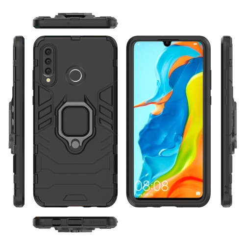 Shockproof Kickstand Ring Stand Armor Case for Huawei P30 Lite