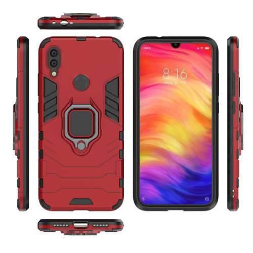 Shockproof Kickstand Ring Stand Armor Case for Xiaomi Redmi Note 7