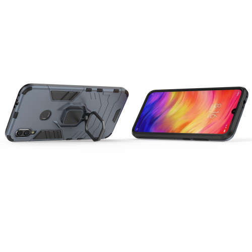 Shockproof Kickstand Ring Stand Armor Case for Xiaomi Redmi Note 7