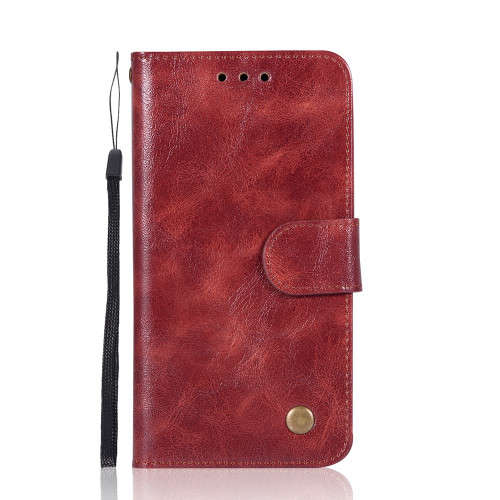 Vintage Faux Leather Wallet Flip Shockproof Case for Apple Iphone XR