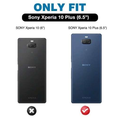 Premium Real 5D FULL CURVED Tempered Glass Film Screen Protector For Sony Xperia 10 Plus