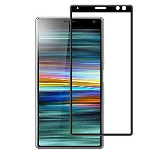 Premium Real 5D FULL CURVED Tempered Glass Film Screen Protector For Sony Xperia 10 Plus