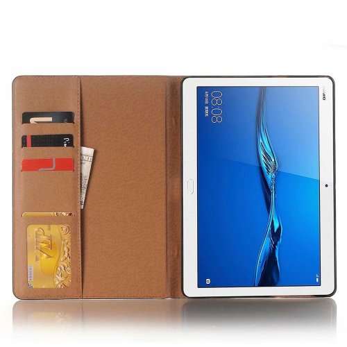 Leather Wallet Flip case with stand for Huawei MediaPad T5 10.1