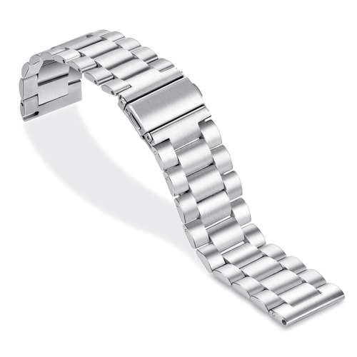 Fitbit Versa/Versa 2/Versa Lite Solid Stainless Steel Metal Replacement Bracelet Strap Band