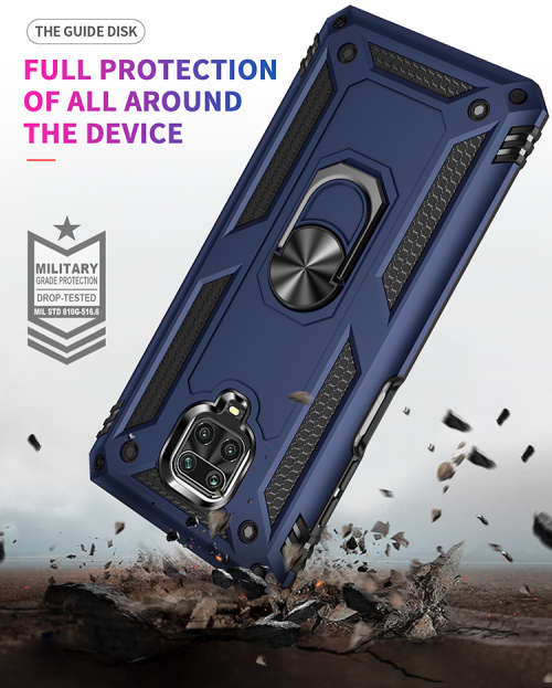 Military Grade Shockproof Armor Back Case for Xiaomi Redmi Note 9S