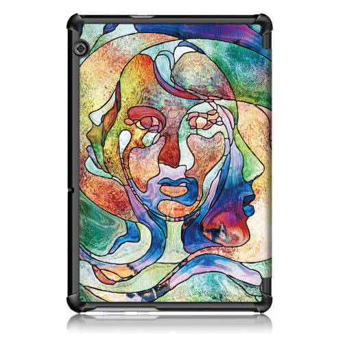 Art pattern Design Shockproof Flipcase with stand for Huawei MediaPad T5   10.1