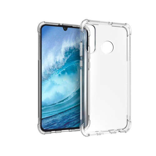 Crystal Clear Slim Protective Cover with Reinforced Corner Bumpers For Huawei Y6p