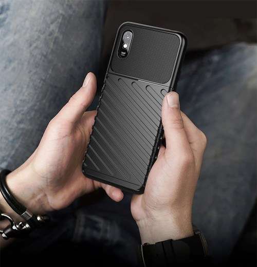 Thunderbolt Shockproof Case Cover For Xiaomi Redmi 9A