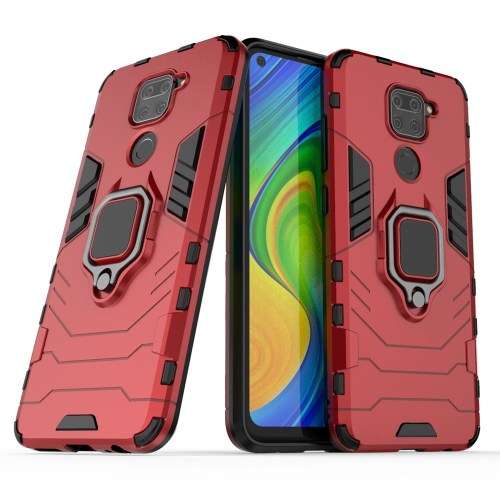 Magnetic Kickstand Shockproof Armor Case for Xiaomi Redmi Note9