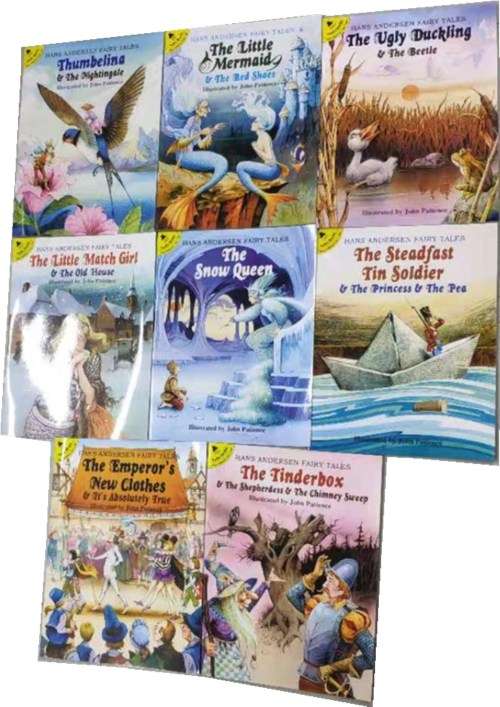 kid's Audio story books combo set of 8 books Total 240 pages