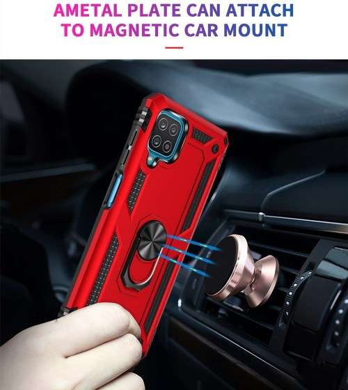 Military Grade Shockproof Armor Back Case for Samsung A12