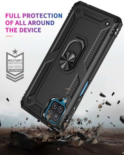 Military Grade Shockproof Armor Back Case for Samsung A12