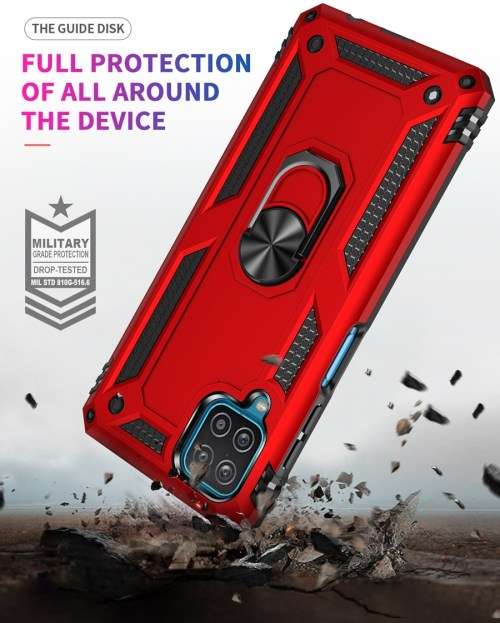 Military Grade Shockproof Armor Back Case for Samsung A12