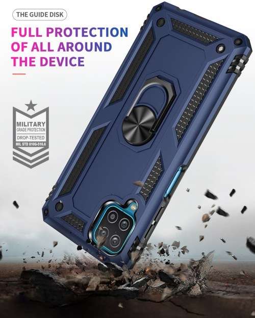 Military Grade Shockproof Armor Back Case for Samsung A12