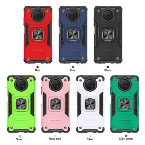 Military Grade Shockproof Armor Back Case Heavy Duty Layer Case For Xiaomi Redmi Note 9T