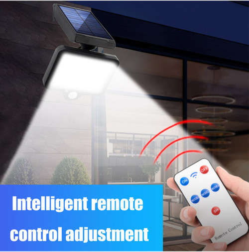 128 COB Solar Outdoors Motion Sensor Lights Wireless IP65 Waterproof