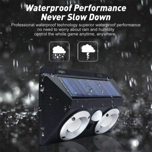 60W COB LED Solar Wall lights PIR Motion Sensor Solar Light