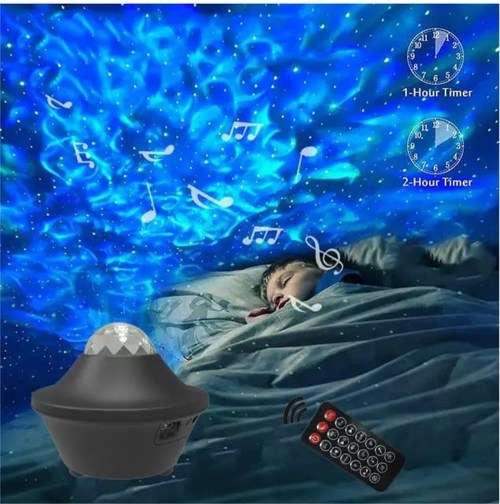 Music Galaxy Projector light with Bluetooth Speaker