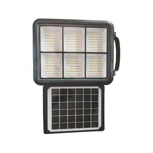 Detachable 600w Portable Rechargeable and Solar Flood Light Super Bright Solar Light