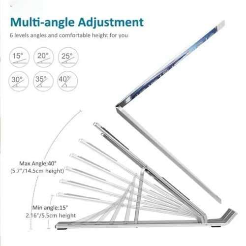 Laptop Stand Adjustable Aluminum Stand Ergonomic Computer Lifter